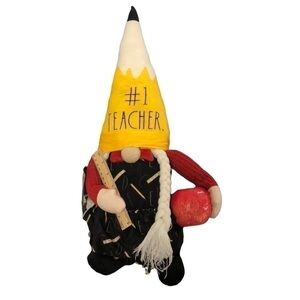 NWT RAE DUNN #1 TEACHER GNOME